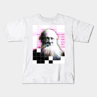 Peter Kropotkin Portrait | Peter Kropotkin Artwork 2 Kids T-Shirt